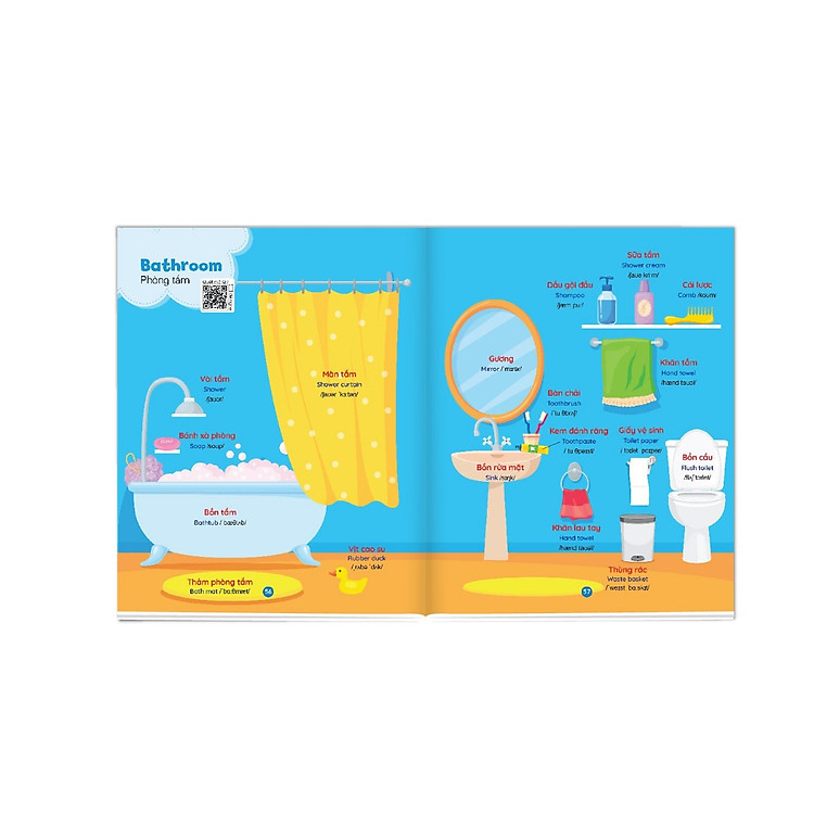 Bé Học Tiếng Anh Qua Hình Ảnh (Song Ngữ Việt Anh, Có Phiên Âm) - Ảnh 9