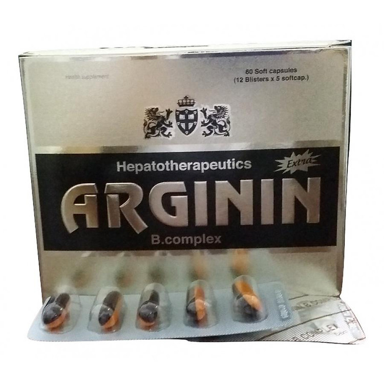 ARGININ B-COMPLEX ĂN NGON, BỔ GAN HỘP 60 VIÊN