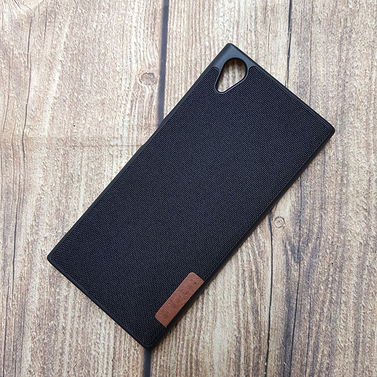 Ốp lưng vải Jeans TPU dành cho Sony Xperia XA1 Plus