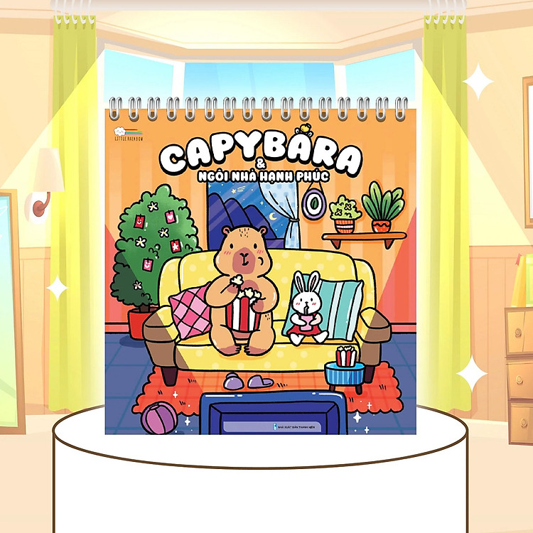 Tô Màu – Capybara Và Ngôi Nhà Hạnh Phúc