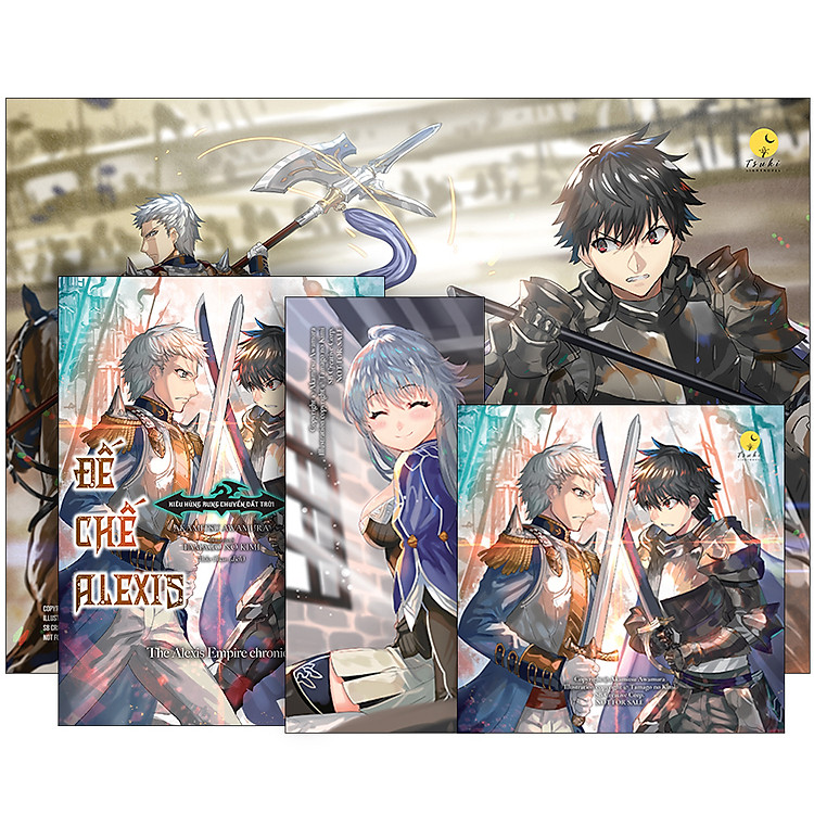 Sách Biên Niên Sử Đế Chế Alexis: Kiêu Hùng Rung Chuyển Đất Trời (Tập 7) + 01 Poster Khổ Lớn (42x30 cm) + 01 Postcard (12x12 cm) + 01 Bookmark