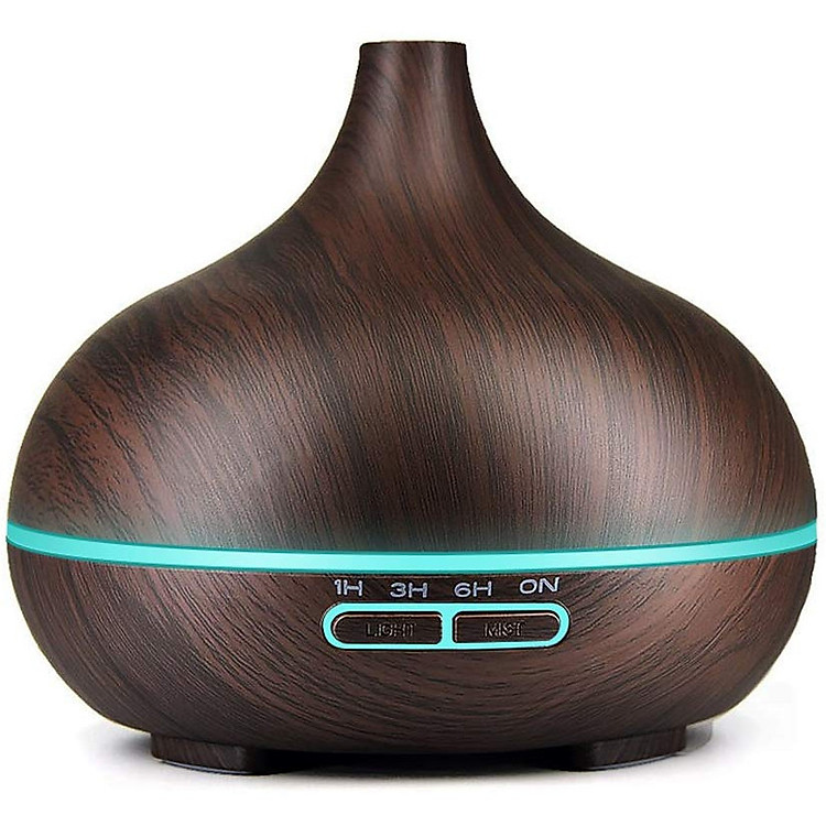 Máy khuếch tán tinh dầu búp sen Z9202 có điều khiển từ xa, led 7 màu - Hàng nhập khẩu