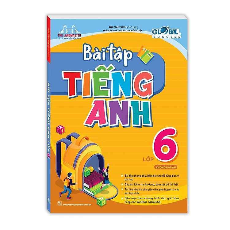 The Langmasster – Bài Tập Tiếng Anh Lớp 6