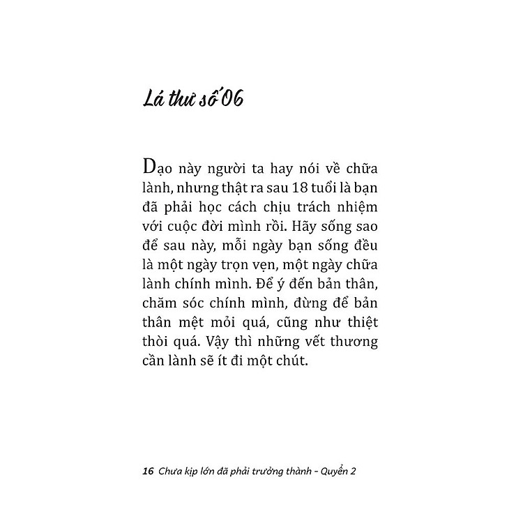 Chưa Kịp Lớn Đã Phải Trưởng Thành - Quyển 2 - Ảnh 5