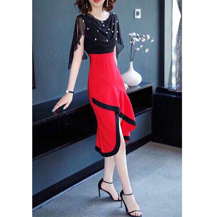 Đầm Dự Tiệc Đính Hạt Cao Cấp S260054