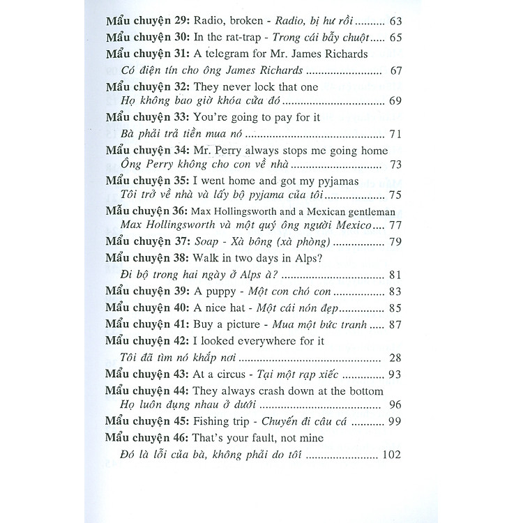 Học Tiếng Anh Qua 70 Mẩu Chuyện Cười Song Ngữ Anh - Việt: Trình Độ Vỡ Lòng - Ảnh 4
