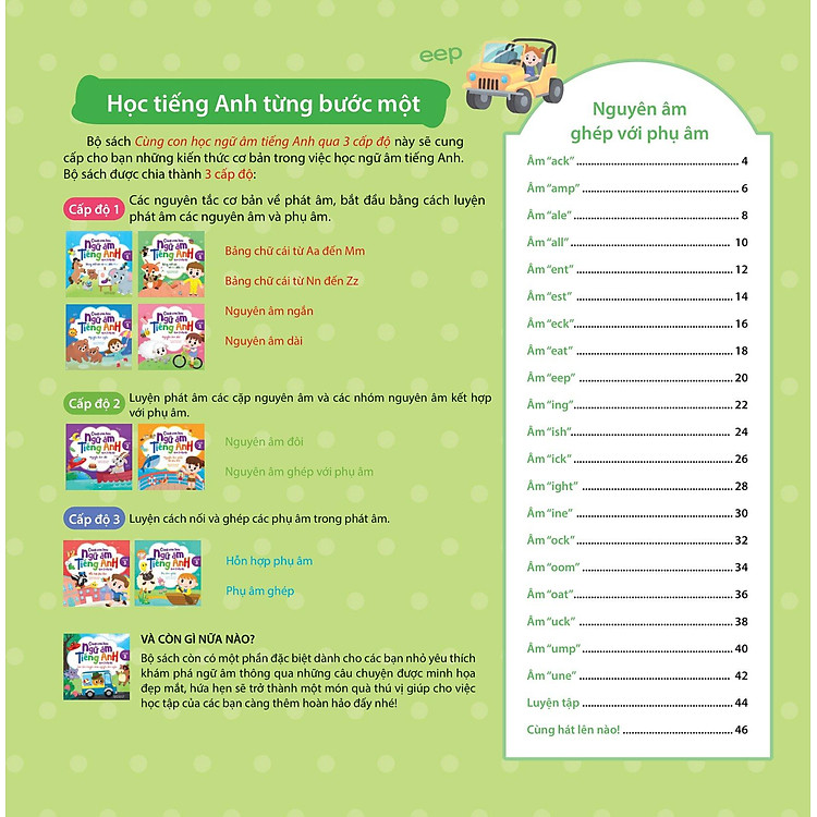 Cùng Con Học Ngữ Âm Tiếng Anh Qua 3 Cấp Độ - Ảnh 3