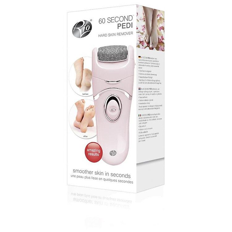 Máy Tẩy da chết gót chân 60 giây RIO-PEDI2 nhập khẩu chính hãng Anh Quốc (UK)