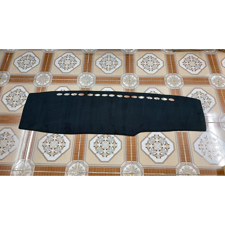 Thảm chống nóng taplo dành cho xe tải KIA K165 2,4 tấn thảm nhung 3 lớp đế chống trơn có logo