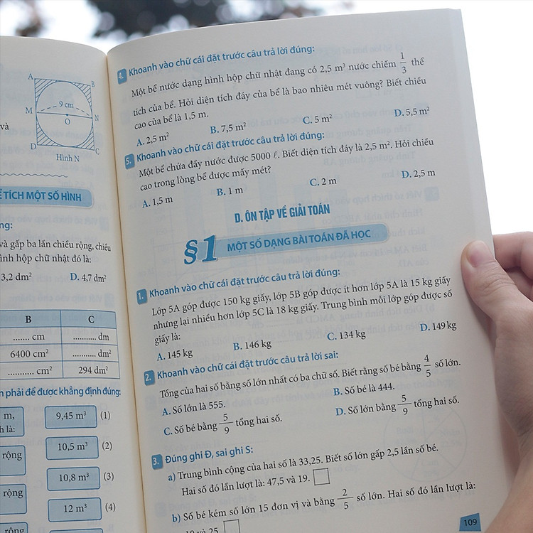 Bài Tập Trắc Nghiệm Và Đề Tự Kiểm Tra Toán 5 - Tái Bản 2025 - Ảnh 4