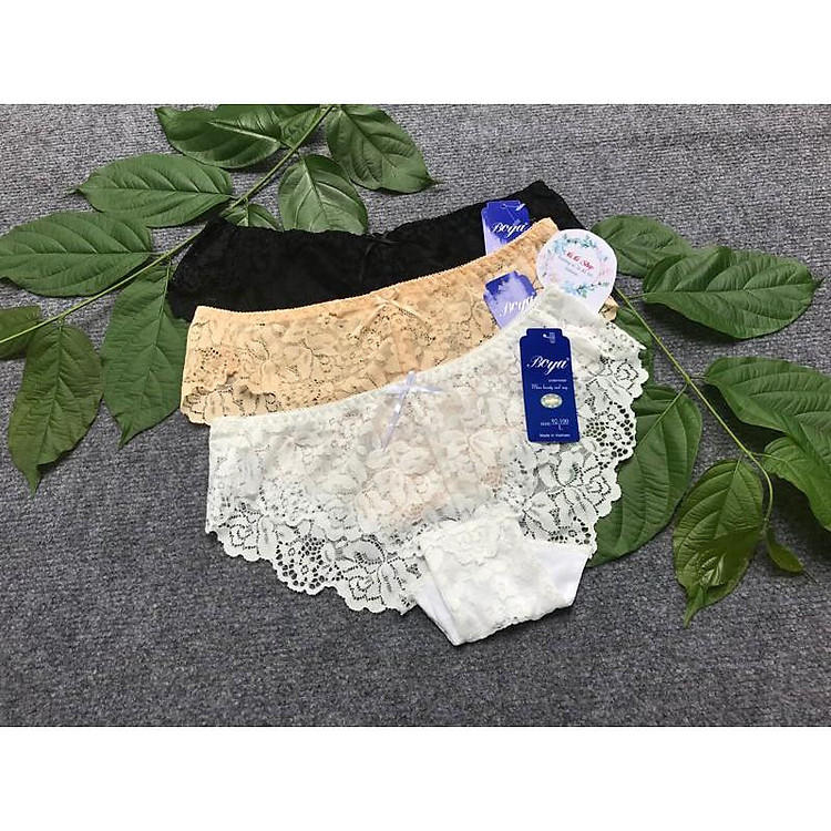 Combo 10 Quần lót ren 051 hàng việt nam loại cao cấp (Từ 40kg đến 68kg)