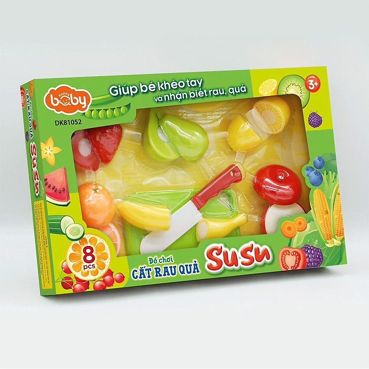 Mua Đồ Chơi Cắt Rau Quả - Susu Chính hãng Ưu đãi - Hình ảnh 3