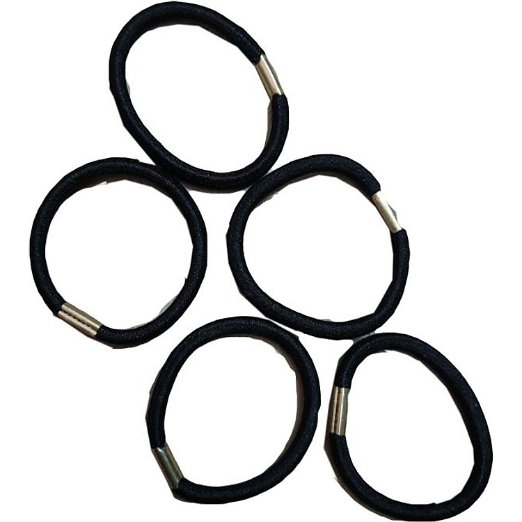 Set 5 dây buộc tóc đen