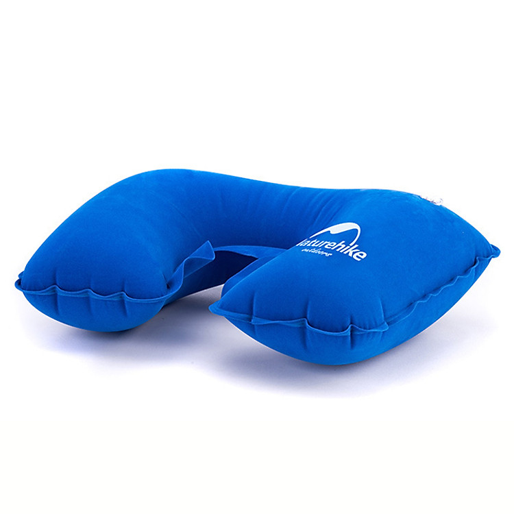 Gối kê cổ Gối tựa cổ chữ U Gối hơi du lịch văn phòng Naturehike hàng chính hãng