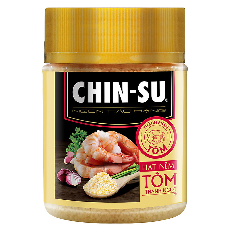Hạt Nêm CHIN-SU Tôm Thanh Ngọt (Hũ 190g)
