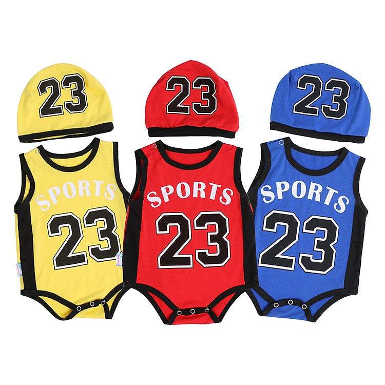 Combo 3 Bộ Bodysuit Em Bé Mihababy Thể Thao Số 23