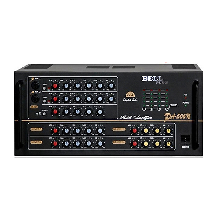 Ampli karaoke PA - 506N 4 kênh riêng biệt - Hàng chính hãng