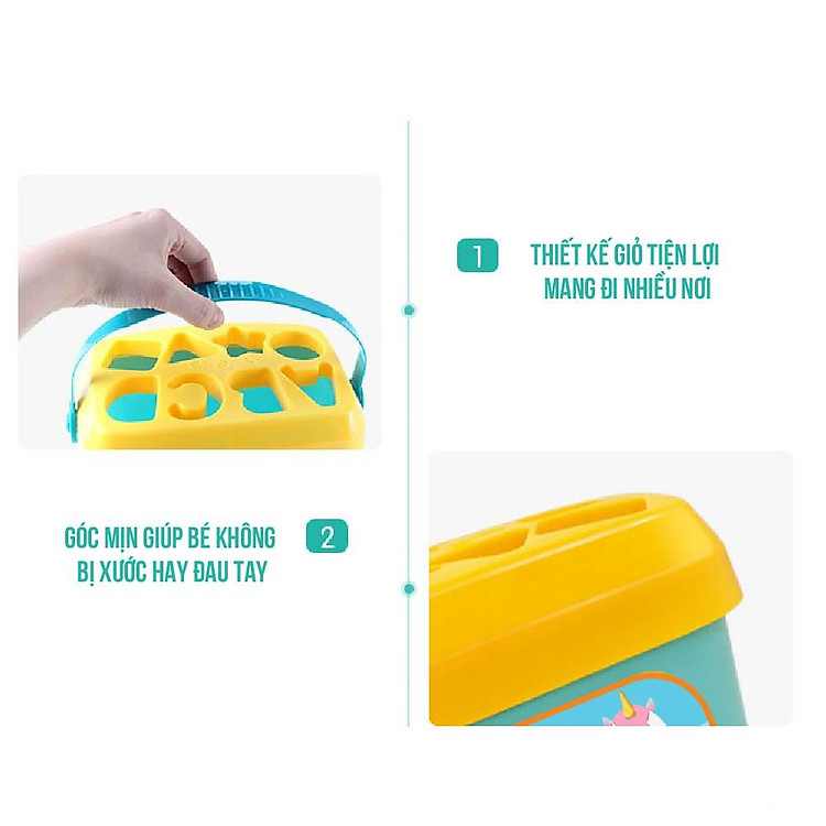 Mua Đồ chơi giáo dục thả hình khối Toyshouse Chính hãng Ưu đãi - Hình ảnh 5