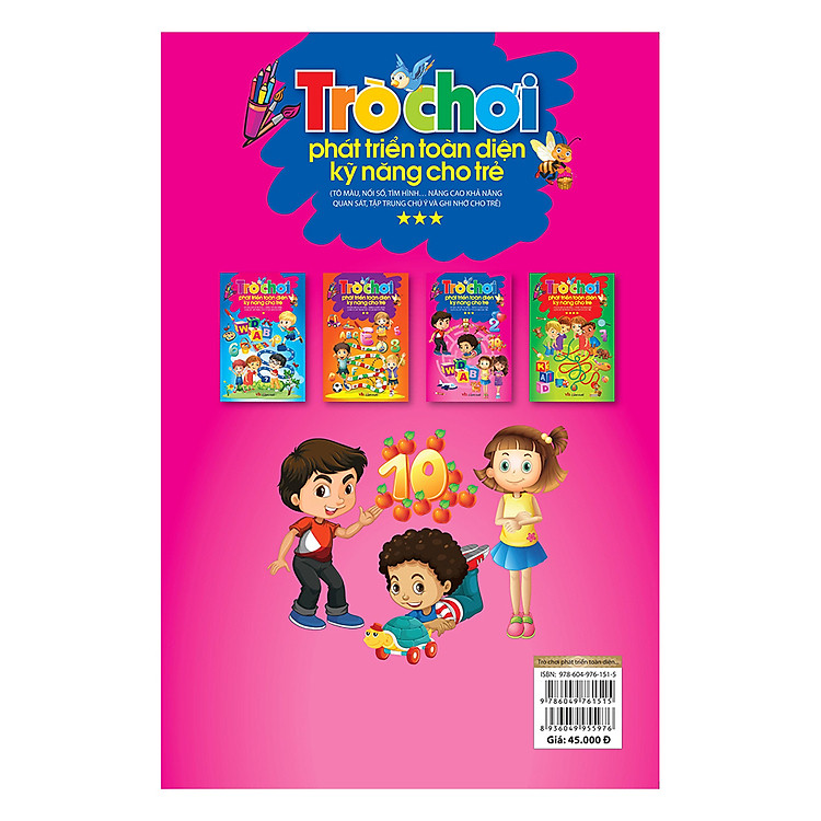 Trò Chơi Phát Triển Toàn Diện Kỹ Năng Cho Trẻ - Tập 3 - Ảnh 2
