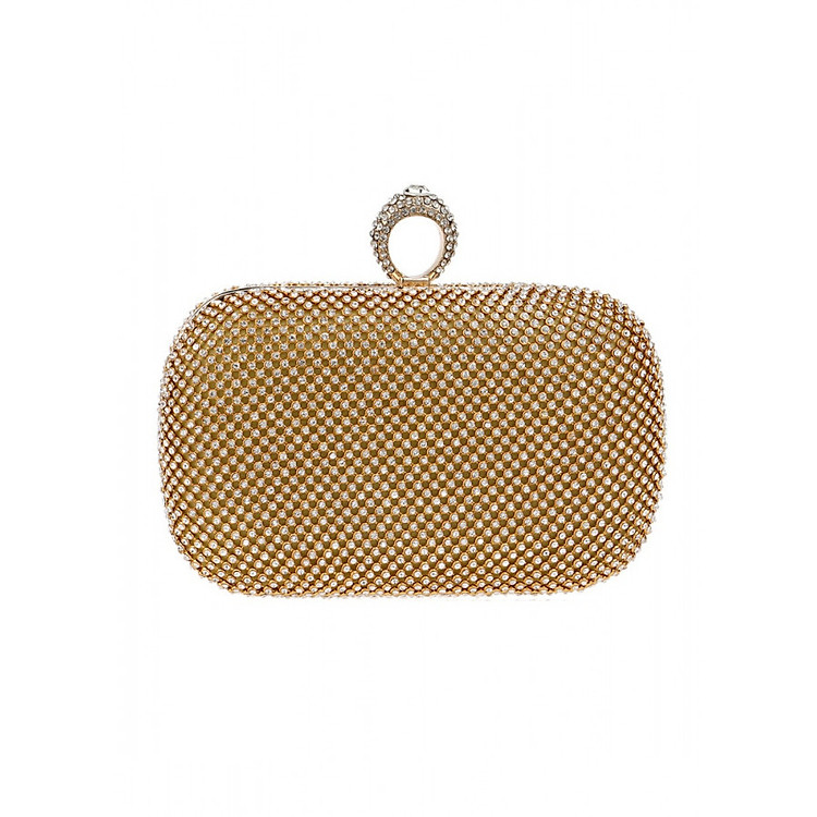 Ví cầm tay nữ dự tiệc đính hột