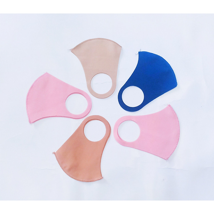 Combo 10 khẩu trang su chống bụi cho bé màu ngẫu nhiên