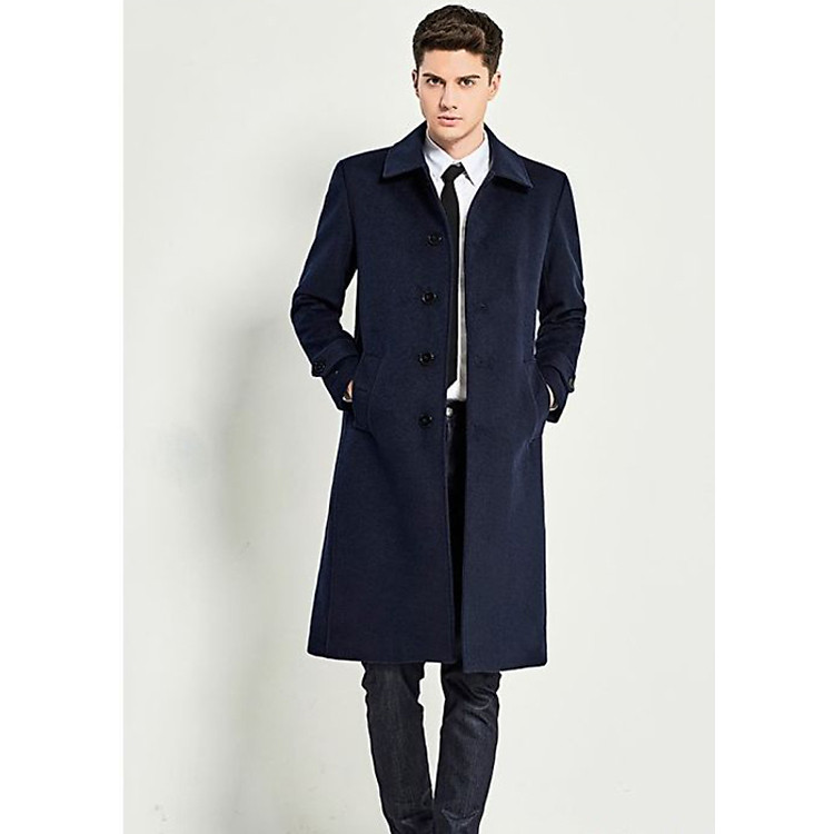 Áo khoác dạ nam dáng dài sang trọng đẳng cấp phái mạnh NAD80