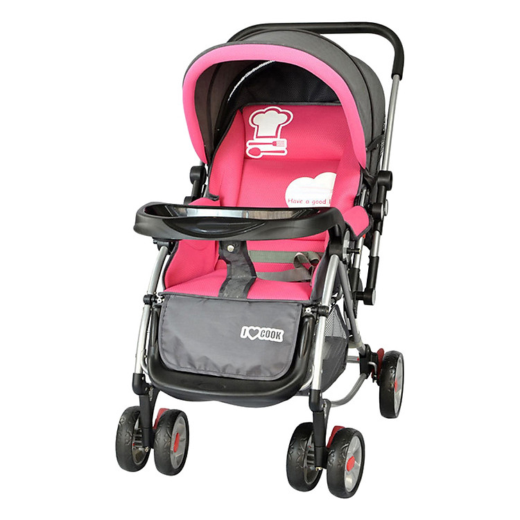 Mua Xe Đẩy 2 Chiều Baobaohao 720N-HONG Chính hãng Ưu đãi - Hình ảnh 2