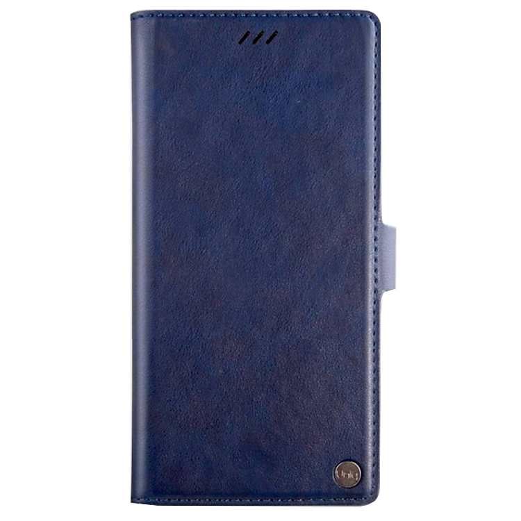 Bao da iPhone X hiệu UNIQ Journa - Xanh navy