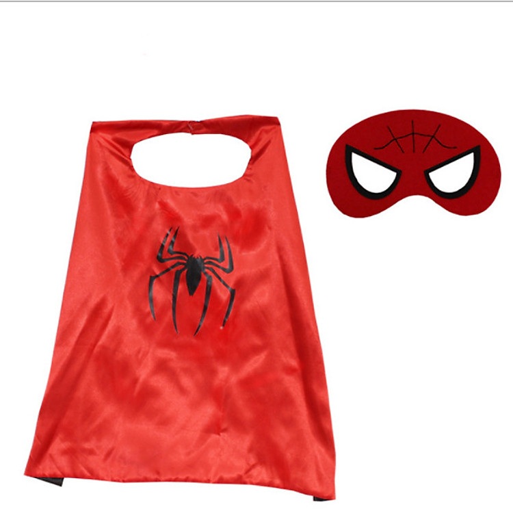 Áo choàng và mặt nạ mô phỏng nhân vật cho bé