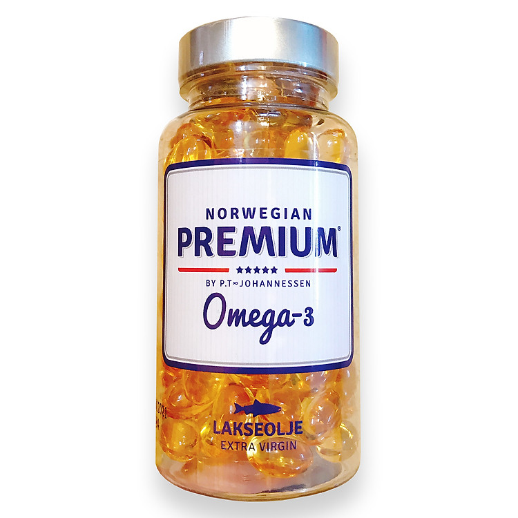 Thực phẩm chức năng: Dầu Cá Hồi Nguyên Chất NOWEGIAN PREMIUM Omega-3 (Hộp 120 Viên)