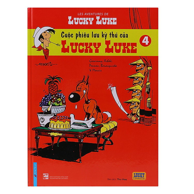 Sách Cuộc Phiêu Lưu Kỳ Thú Của Lucky Luke (Tập 4)