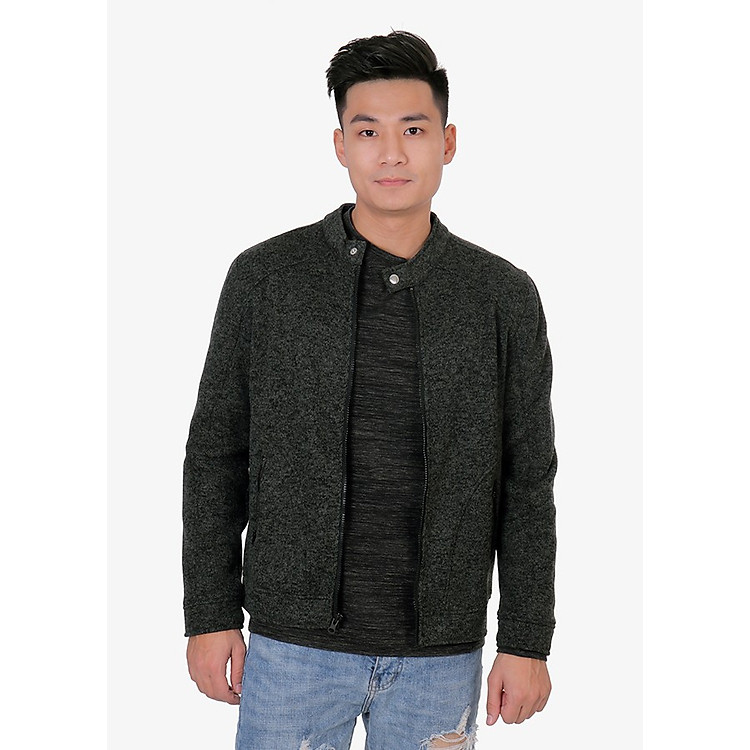 Áo Khoác Nam Narsis D8065A - Xám Đậm