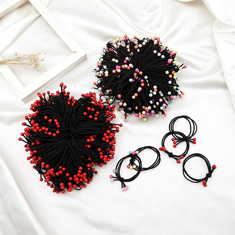 Dây buộc tóc nhỏ co dãn tốt, không làm đau đầu, rối tóc