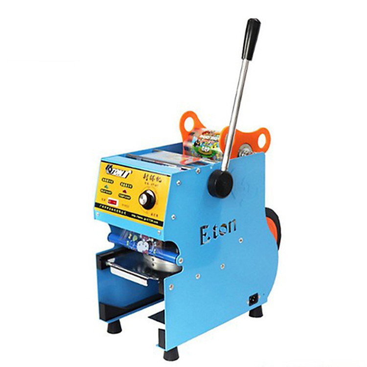 Máy Ép Miệng Ly ,Máy Dán Màng Cốc ABG Eton D7, Dành Cho Các Loại Ly Nhựa 700ml Và Nhỏ Hơn - Hàng Chính Hãng