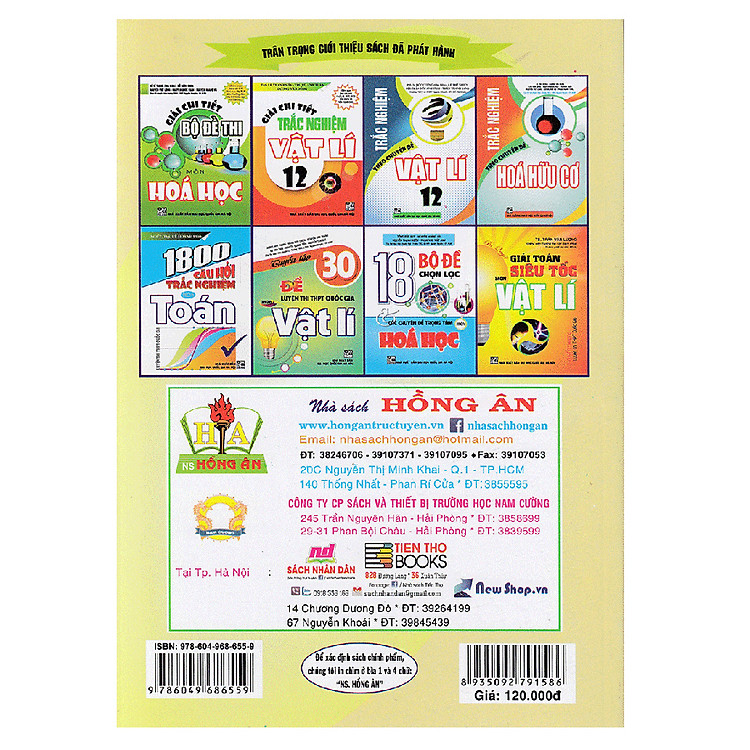 Ôn Tập Toàn Diện Trắc Nghiệm Lí Thuyết Hóa Học 10,11,12 (Luyện Thi THPT Quốc Gia) - Ảnh 3