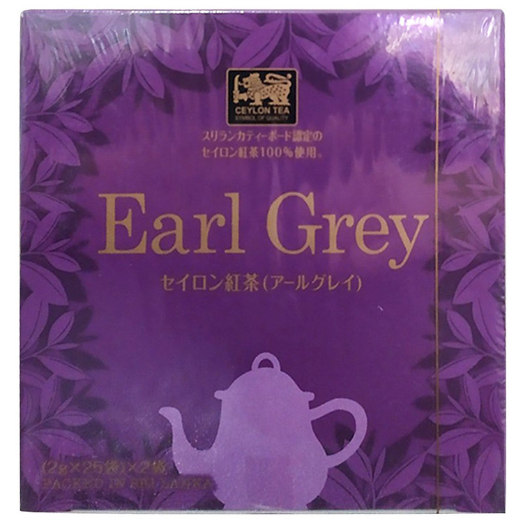 Trà đen Earl Grey 100g - hàng nội địa Nhật Bản