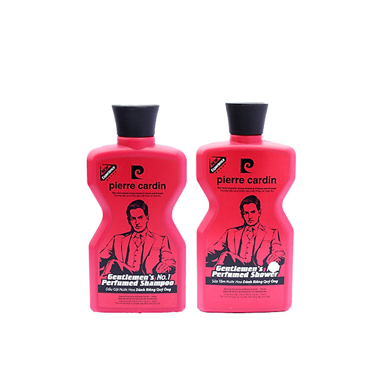 Combo Dầu gội nước hoa Pierre Cardin Gentlemen 380g và sữa tắm Gentlemen 380g