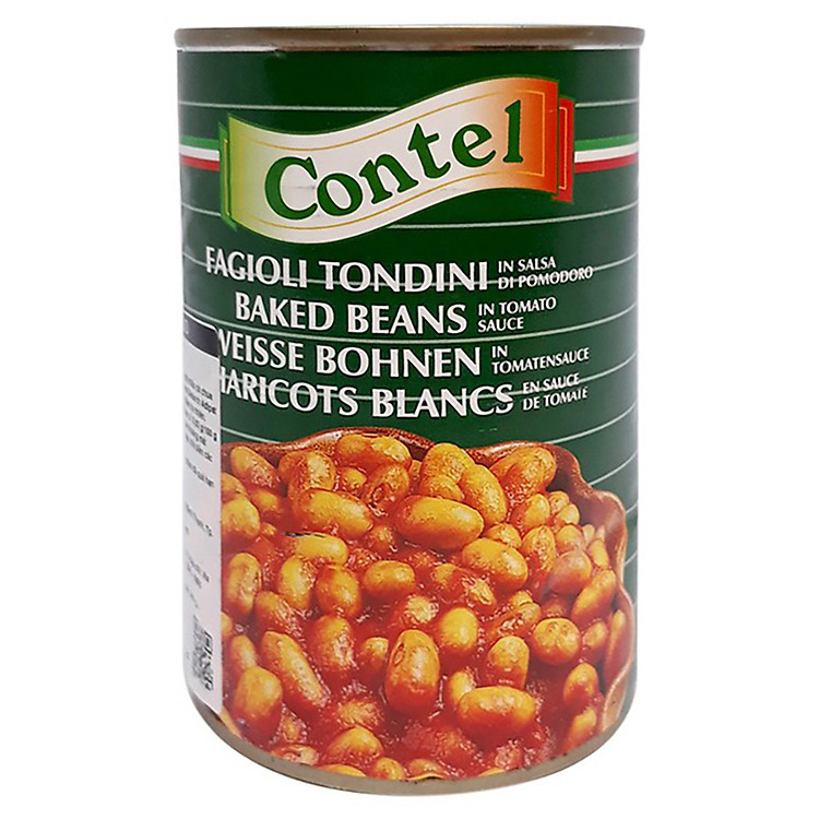 Đậu trắng sốt cà Contel (400g)