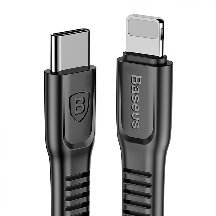 Cáp Type-C to Lightning cho iPhone X/XS/XS Max/MacBook Baseus Tough PD 18W - Hàng chính hãng