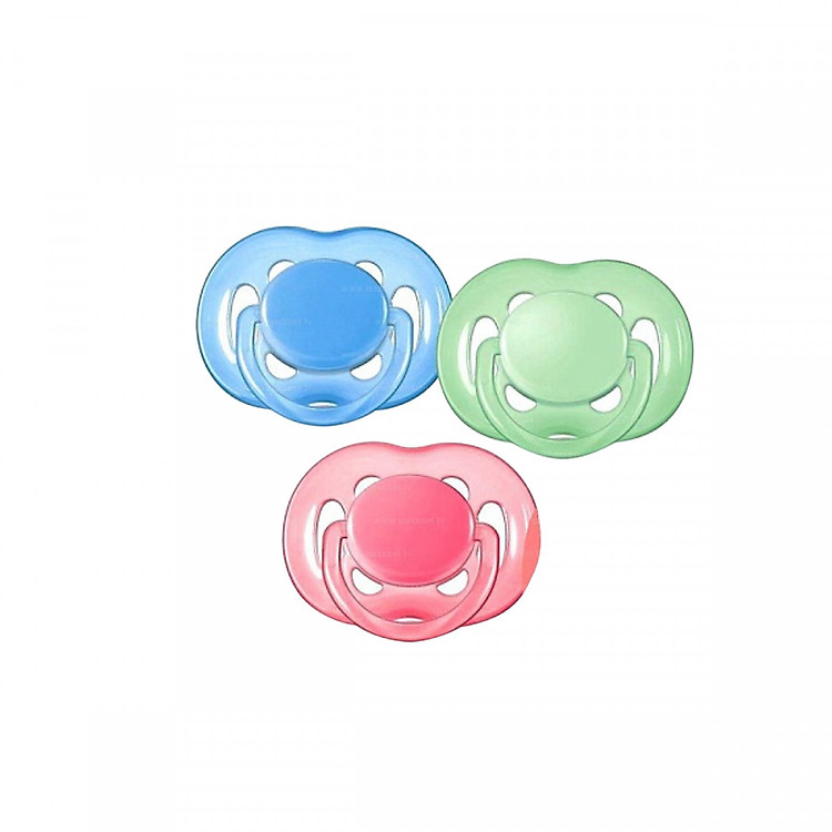 Bộ 2 Ty Ngậm Màu Sắc Philips Avent 178.24