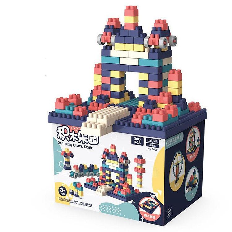 Bộ Đồ Chơi Xếp Hình LEGO Cho Bé 360 Chi Tiết - 9683