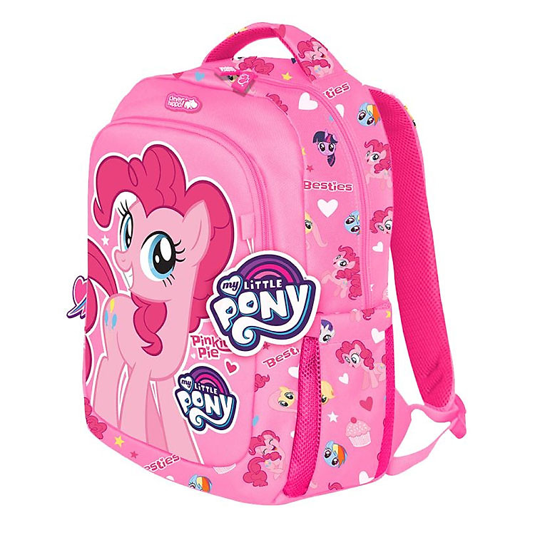 Ba Lô Cho Bé Clever Hippo Easy Go - My Little Pony Pinkie Vui Vẻ BP0101