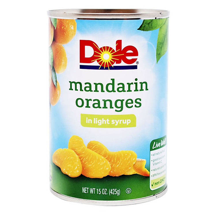 Cam Đóng Hộp Mandarin 425g