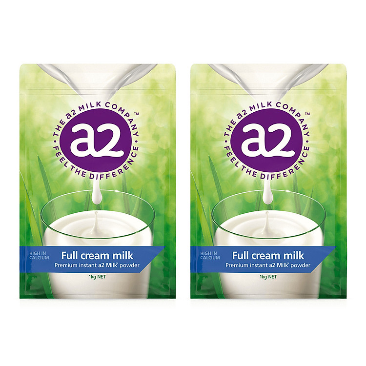 Combo 2 sữa A2 nguyên kem 1kg