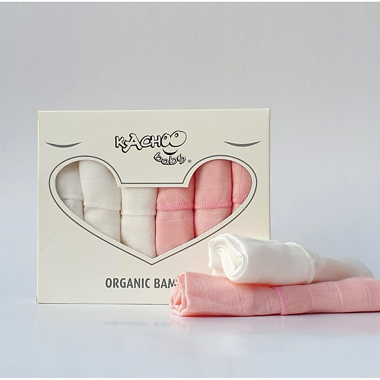 Khăn sữa sợi tre Organic