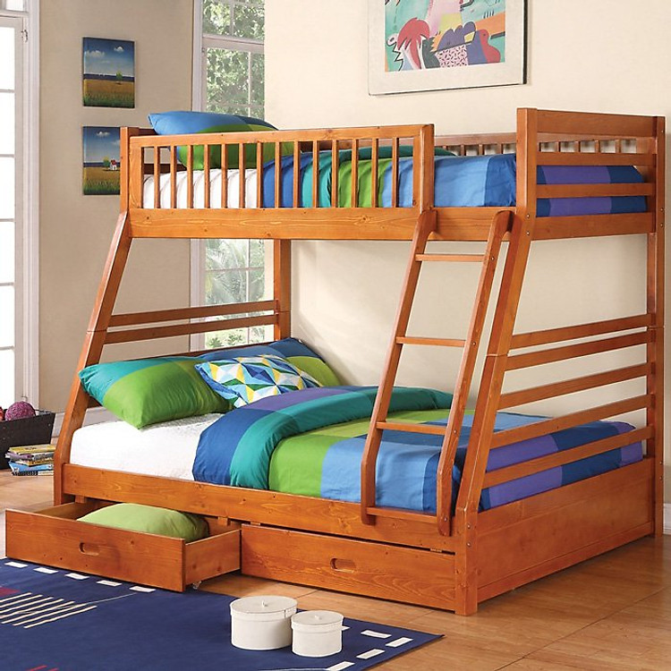 GIƯỜNG TẦNG TRẺ EM GT129-1Kiện ( Hàng nhập khẩu)