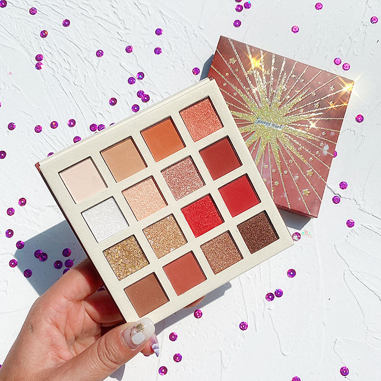 Bảng Mắt Nhũ 16 Ô Sweet Mint Lucky Star