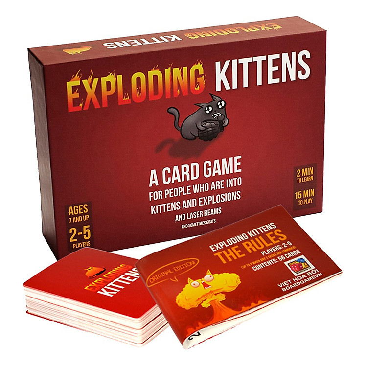 Boardgame Mèo Nổ - Exploding Kittens