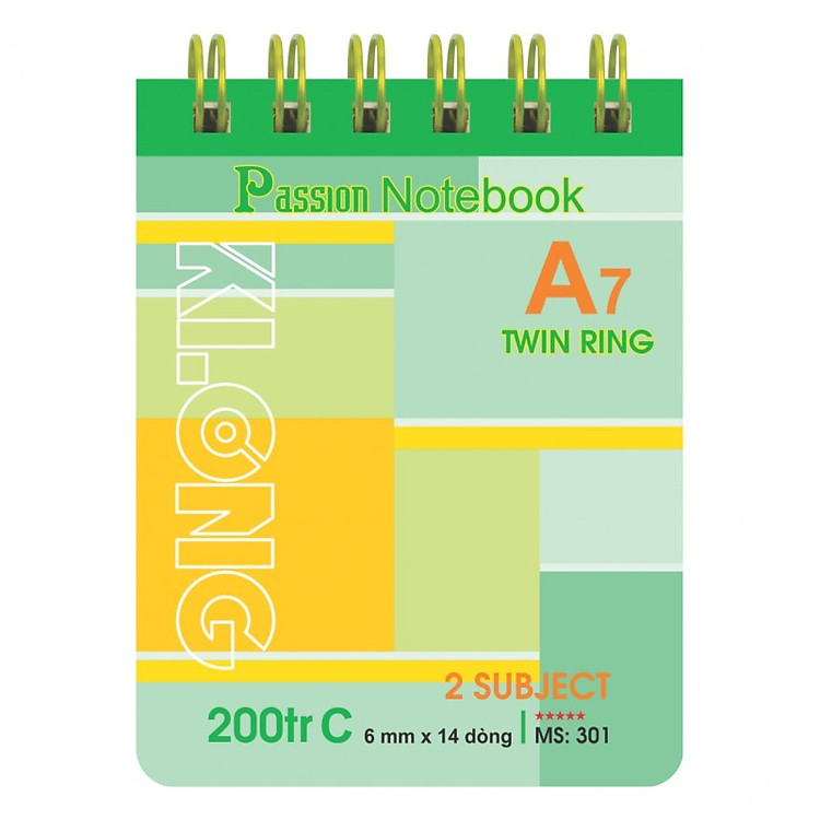 Sổ Lỗ Kép Klong A7 (200 trang) - Ảnh 4