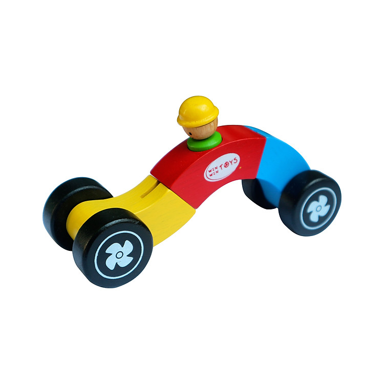 Xe Đua Biến Hình Mk - Đồ Chơi Gỗ Chính hãng Giá rẻ - Hình ảnh 4